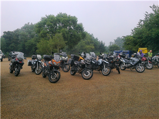 9. Bikes on Ride-out at Orford